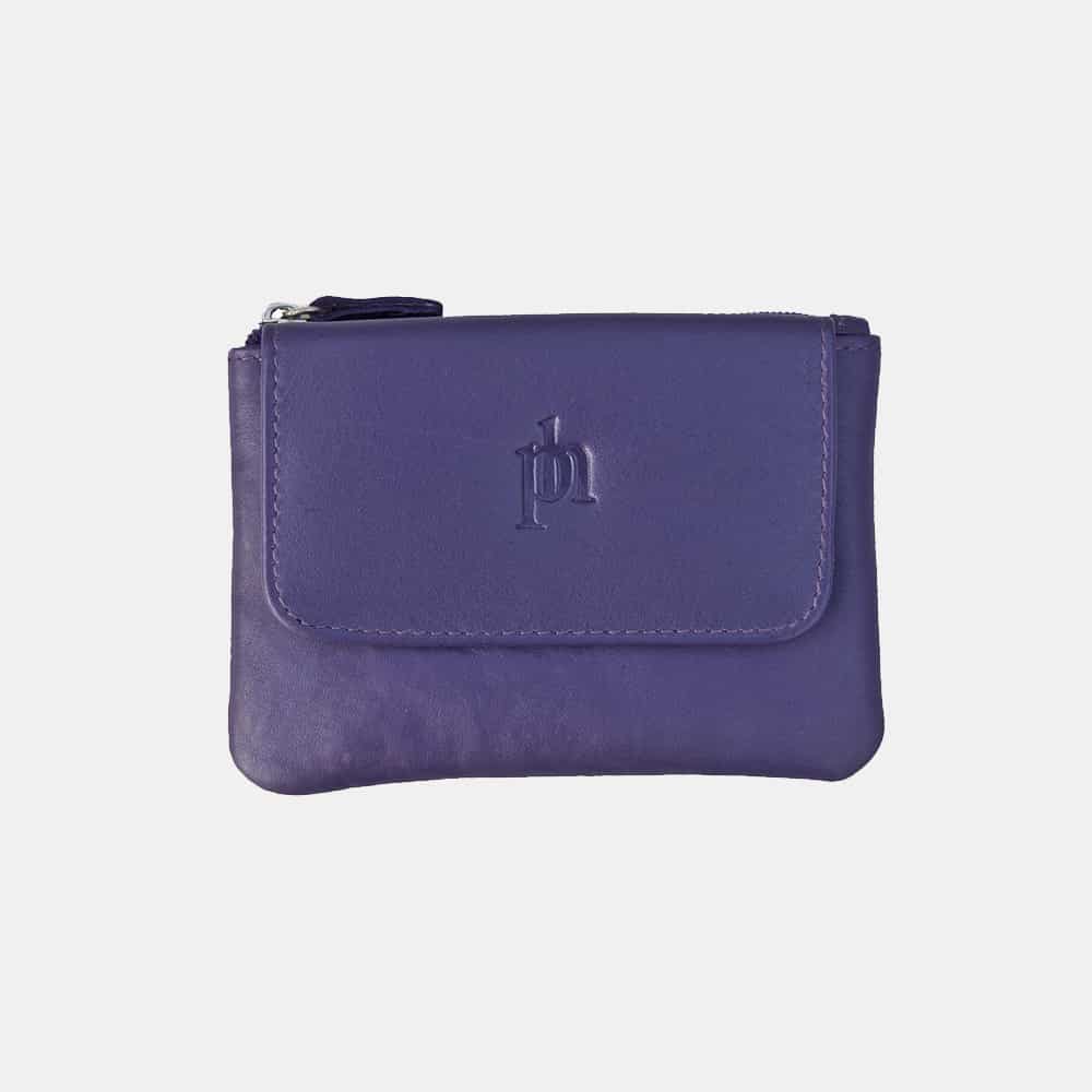 Primecut Coin Pouch - Purple Check